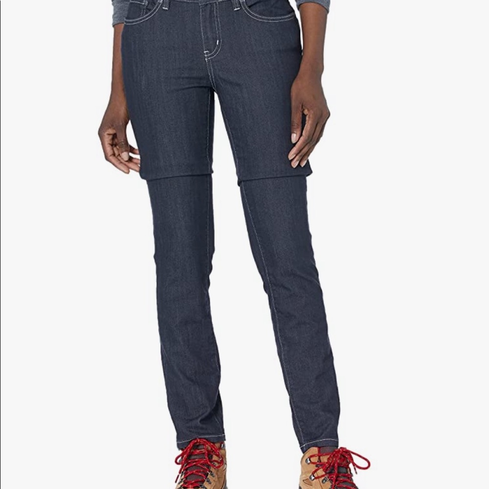 Prana Kayla Jean (8 short, ‘Denim’ grey)